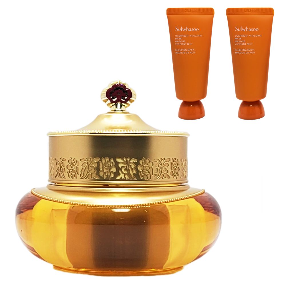 The History of Whoo Gongjinhyang Intensive Nutritive Cream+Overnight Mask 2.3oz