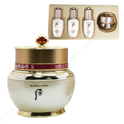 The History of Whoo Bichup Jayoon Cream 60ml & Hwayul Gift Set 4 Kits/Anti-aging