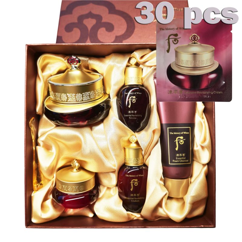 The History of Whoo Jinyulhyang Eye Cream 20ml & Kits Set+Cream 30ea(30ml) /Dark Circles/Red Ginseng