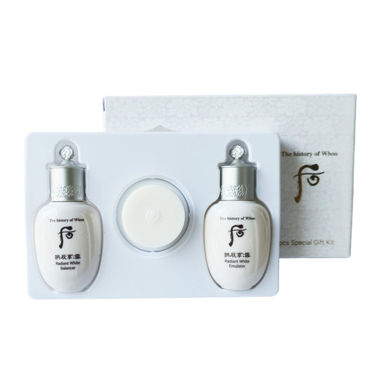 The History of Whoo Spa Oil Shower +Moisturizer Special Set/Body+Skincare 3 Kits