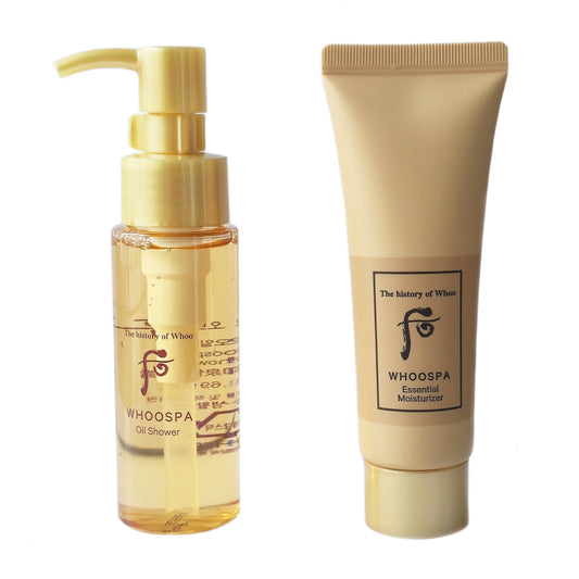 The History of Whoo Whoo Spa Oil Shower +Moisturizer Special Set/Body/Dry Skin