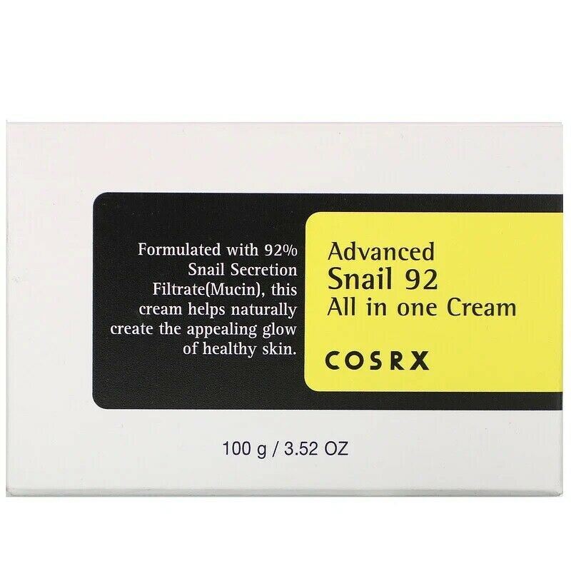 COSRX Advanced Snail 92 All In One Cream 100g+Snail 96 Mucin Power Essence 100ml