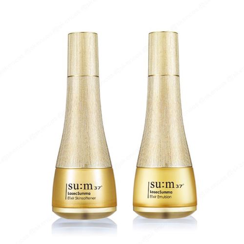 Sum 37 Losec Summa Elixir Skin Softener 150ml + Emulsion 130ml/Wrinkle/Antiaging/Su:m37