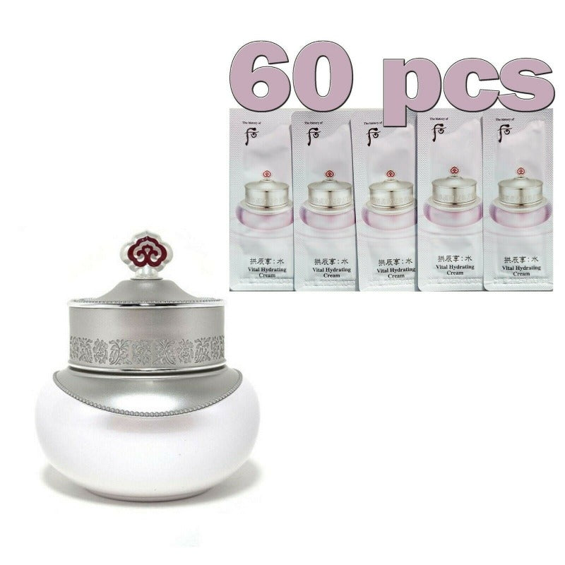 The History of Whoo Seol Radiant White Corrector 20ml+Vital Hydrating Cream60pcs