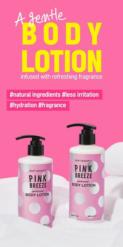 (1+1)Duft & Doft Pink Breeze Perfumed Body Lotion 300ml x2EA/20.2fl.oz/Fragrance