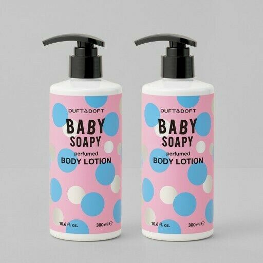 (1+1) Duft & Doft BABY SOAPY Perfumed Body Lotion 300ml x 2ea/20.28 fl oz./Korea