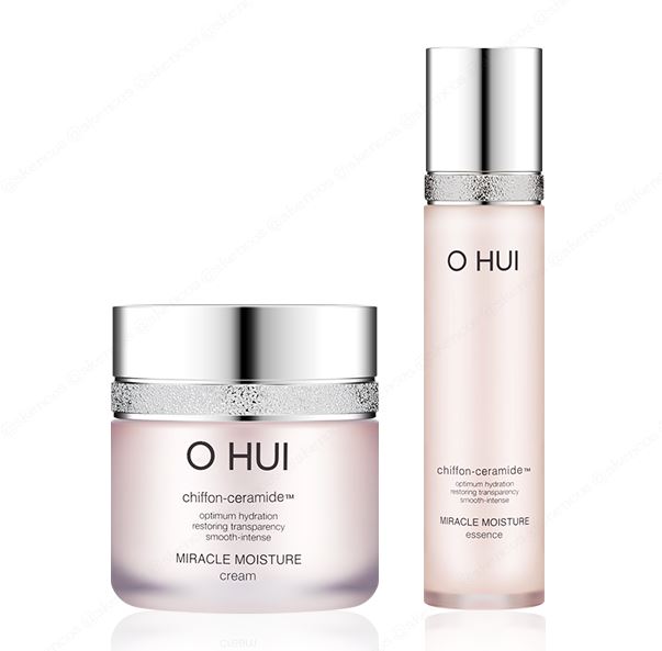 OHUI Miracle Moisture Cream 50ml+Sym-Micro Essence 60ml/O HUI/Hydrating