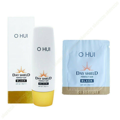 O HUI/OHUI-DAY SHIELD perfect sun black SPF50+ / PA++++ 50ml+50 pcs/50ml