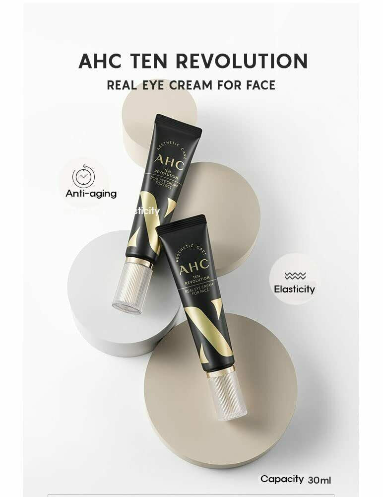 AHC TEN Revolution Augencreme Saison10/30 ml+O HUI/OHUI-DAY SHIELD Sun black SPF50 