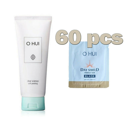 O HUI Clear Science Soft Peeling 100ml/OHUI/Dead Skin Cell+Sun black SPF50/60EA