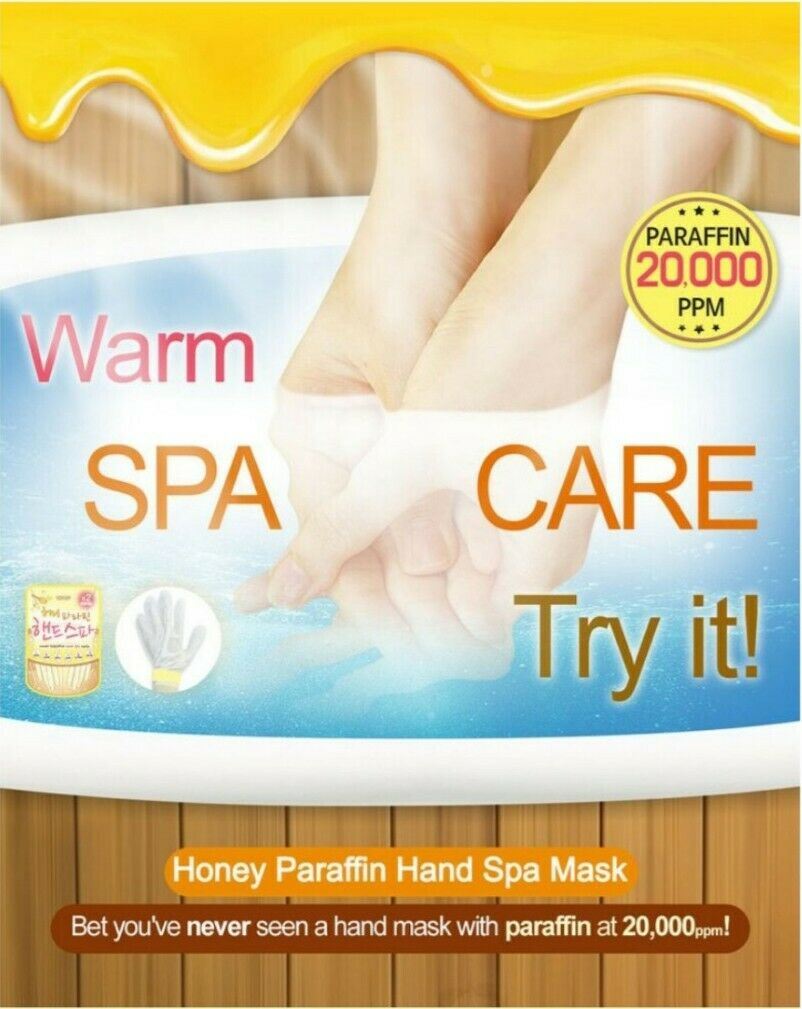 Soflisse Honey Paraffin Hand Spa Mask 10 Sheets/Nourishes nails/