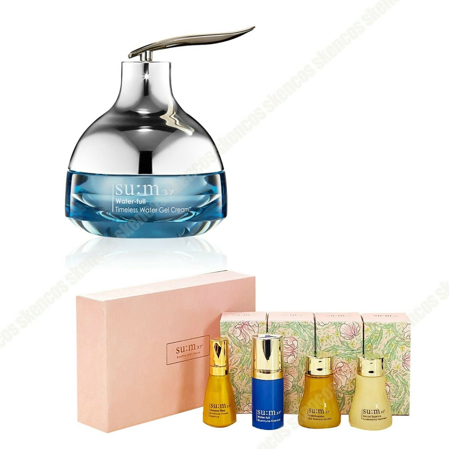 Sum 37 Water-full Time Leap Water Gel Cream 50ml+Best Essence Gift Kits/su:m37