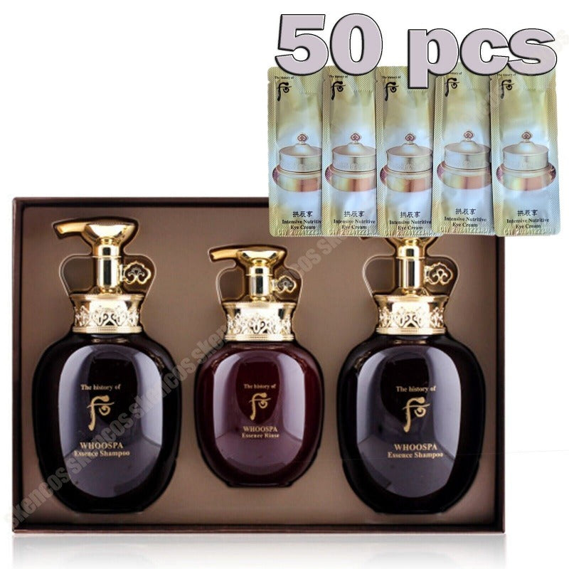 The History of Whoo-SPA Hair 3pcs Special Set+Intensive Eye Cream 50EA/50ml