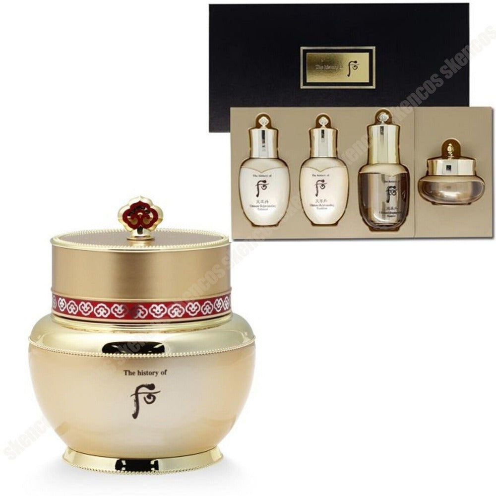 The History of Whoo Bichup Jayoon Cream 60ml & Hwayul Gift Set 4 Kits ...