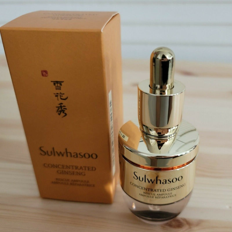 Sulwhasoo Concentrated Ginseng Rescue Ampoule 20g+Timetreasure Cleang Foam 15gx4