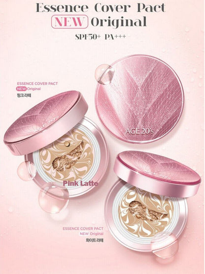 AGE 20's Essence Cover Pact New Original Twinkle Edition Case x Refill 3ea/12.5g