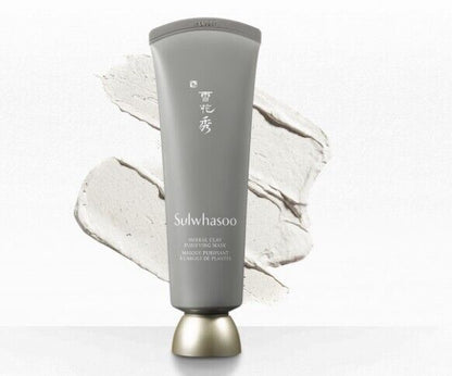 Sulwhasoo Ginseng Renewing Skincare Duo Set+Herbal Clay Purifying Mask 120ml