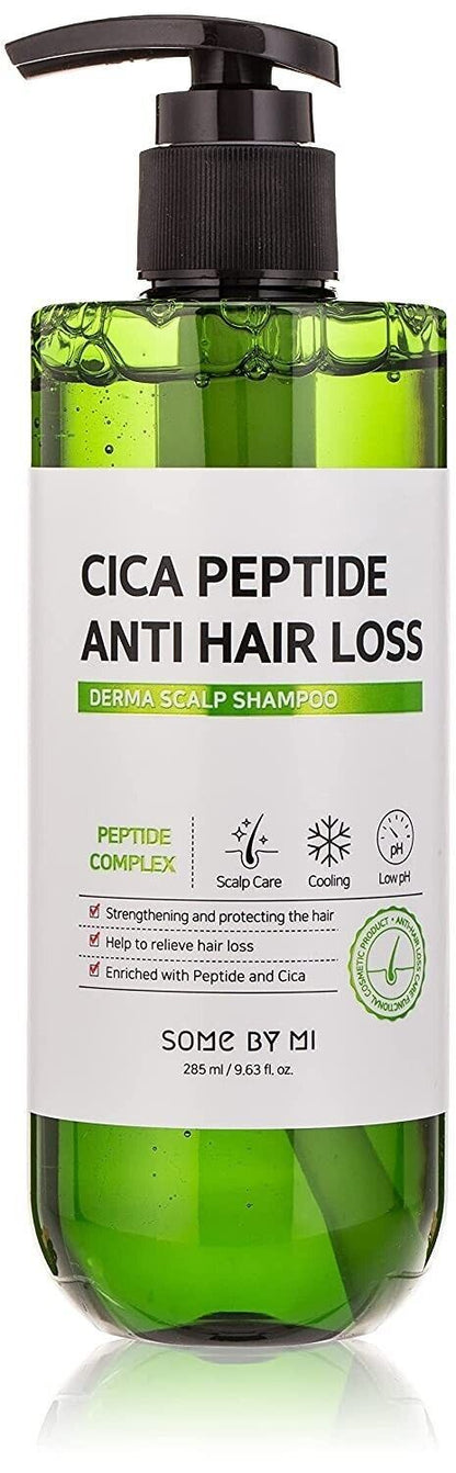 SOME BY MI Cica Peptide Anti Hair Loss Derma Scalp Shampoo 285ml/Cooling
