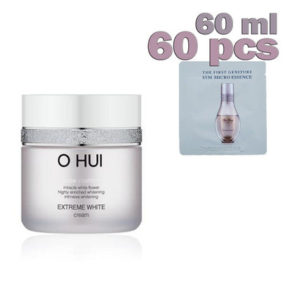 O HUI Extreme White Cream 50ml+Sym-Micro Essence 60EA/Blemish/Anti-aging/OHUI