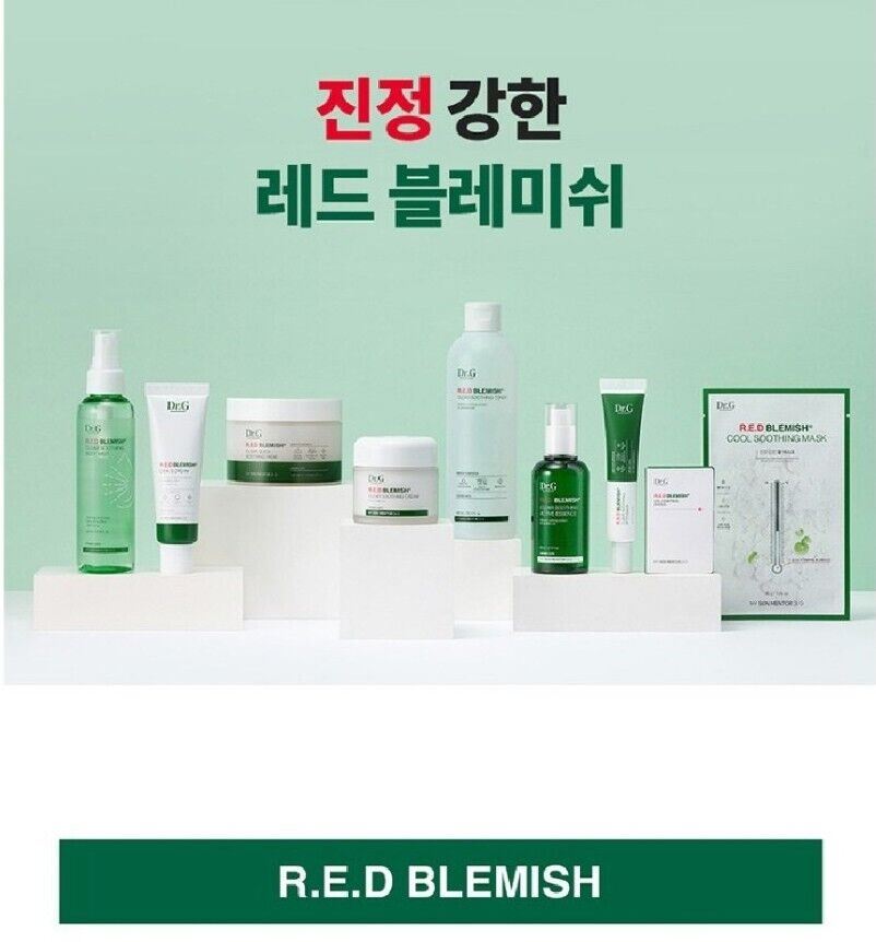 Dr.G RED Blemish Clear Soothing Toner 10.14oz KOREA Beauty/Sensitive/Sebum/Vegan