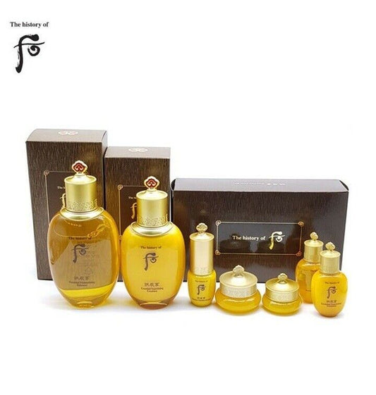 The History of Whoo Gongjinhyang Inyang Balancer 150ml + Emulsion 110ml+5 Kits