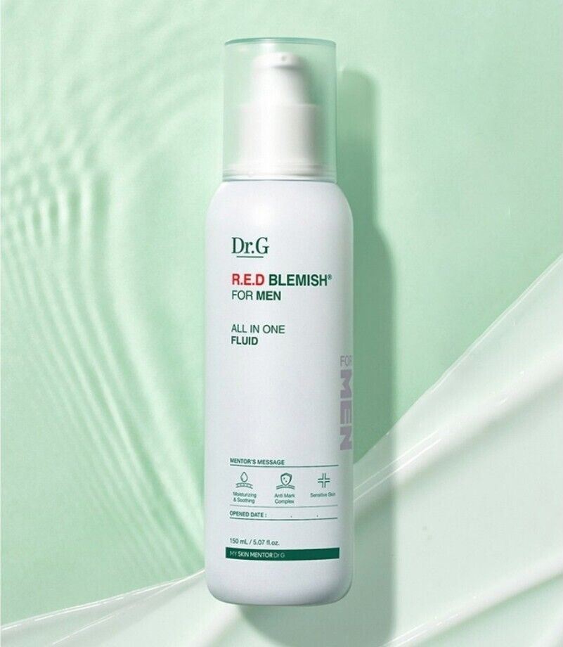 Dr.G Red Blemish CICA Soothing Toner 200ml+Clear Skin Wash 60ml/Sebum/Vegan