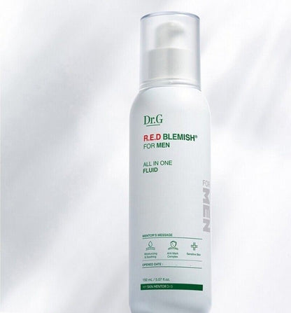 Dr.G Red Blemish CICA Soothing Toner 200ml+Clear Skin Wash 60ml/Sebum/Vegan