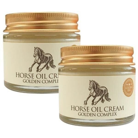 Charmzone Horse Oil Golden Complex Cream70ml x 2EA/4,73 oz/Falten/Aufhellung 