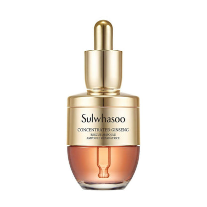 Sulwhasoo Concentrated Ginseng Rescue Ampoule 20g&Kits Set+Ginseng Cream 0.84 oz