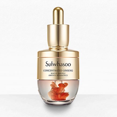 Sulwhasoo Concentrated Ginseng Rescue Ampoule 20g&Kits Set+Ginseng Cream 0.84 oz