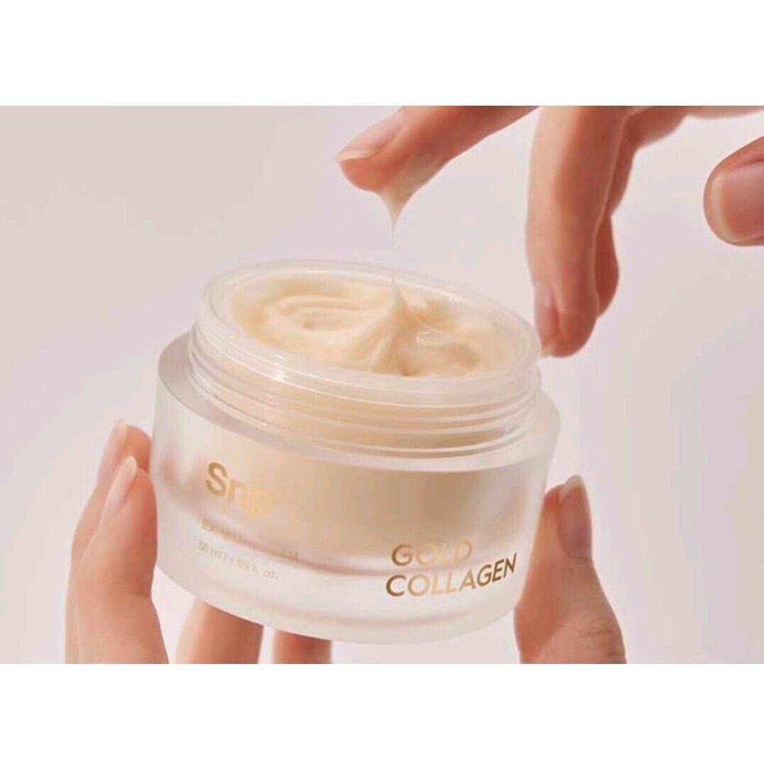 SNP Gold Collagen Expert Cream 50ml+Ampoule 50ml/Brightening/High Moisturizing