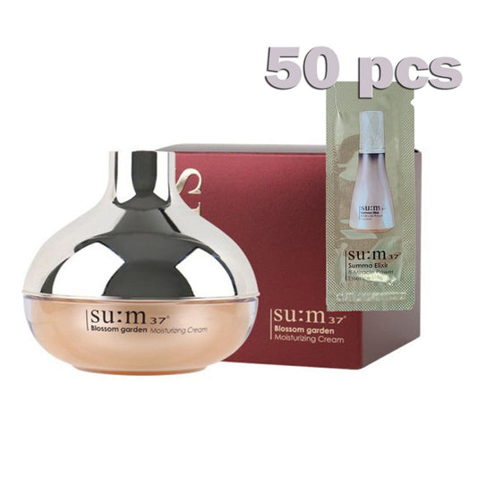 Sum 37 Blossom Garden moisturizing cream 50ml+Elixir Miracle Essence 50EA/Su:m37