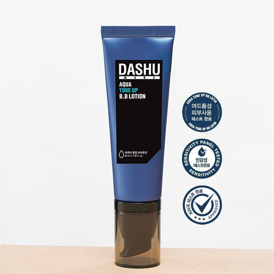 DASHU Mans Aqua Tone Up BB Lotion 40 ml/1,3 fl.oz/Empfindliche/Falten/natürliche Abdeckung 