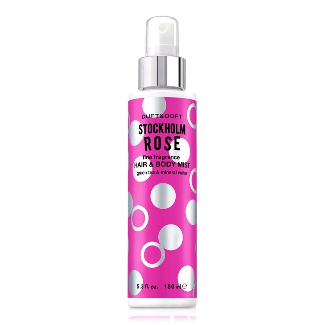 Duft & Doft Hair & Body Mist 150ml/5 fl.oz/Stockholm Rose Fragrance