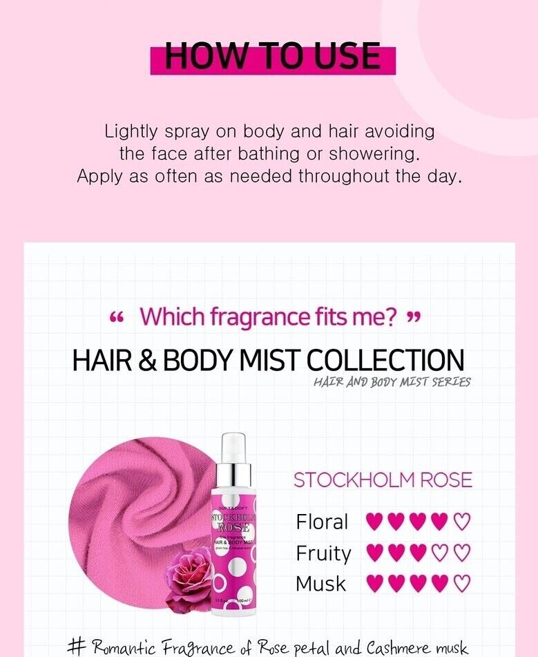 Duft & Doft Hair & Body Mist 150ml/5 fl.oz/Baby Soapy Fragrance