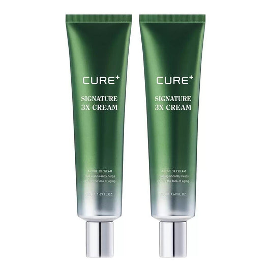 Cure+ Signature 3X Cream 50ml X 2ct/3.38 fl.oz/Wrinkle/Antiaging/Brightening