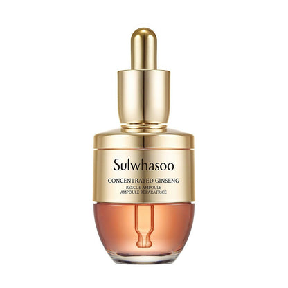 Sulwhasoo Concentrated Ginseng Rescue Ampoule 20g Set/Kits+Creamy Cleansing Foam 60g