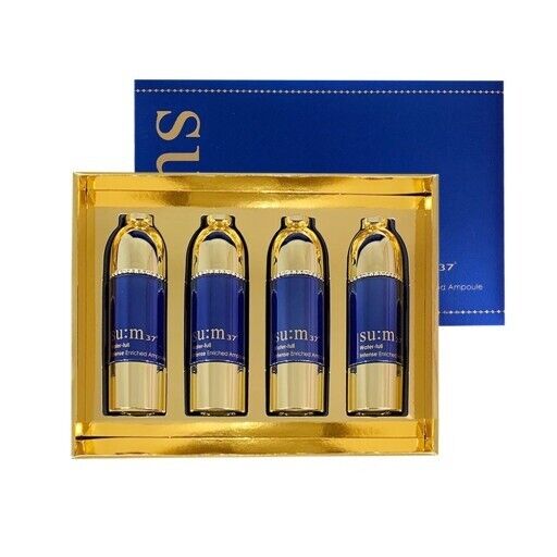 Sum 37 Su:m37 Water-full Intense Enriched Ampoule 15ml x 4p Set/Soothing/Firming