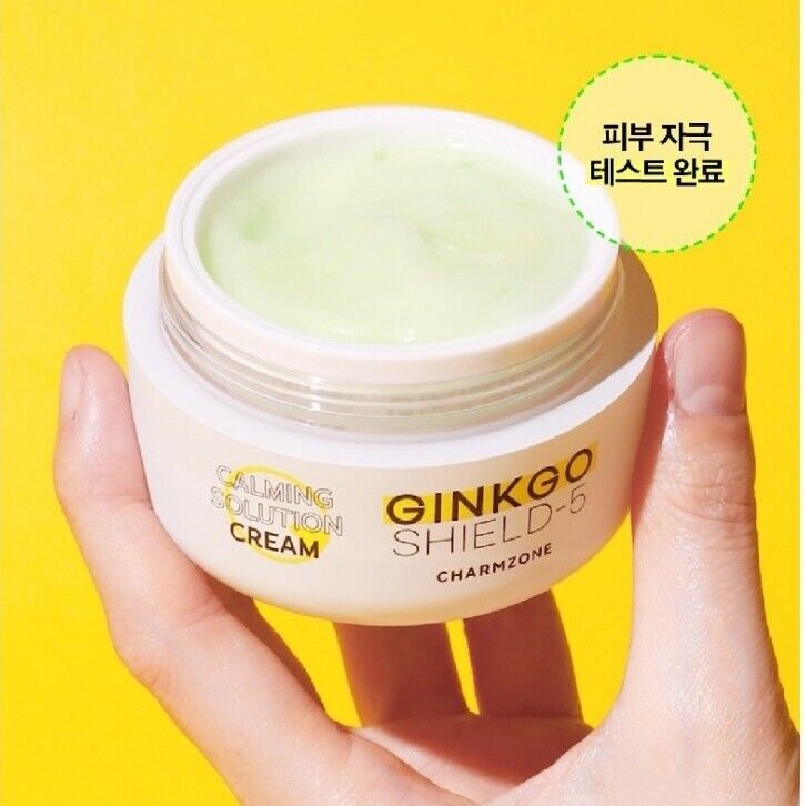 Charmzone Ginkgo Shield-5 Calming Solution Cream 50ml/Skin Barrier/Collagen