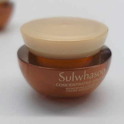 Sulwhasoo Concentrated Ginseng Renewing Cream Classic 2 fl. oz+ Soft 0.84 fl.oz.
