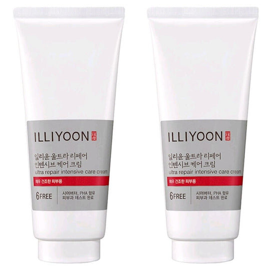 (1+1)Illiyoon-Ultra Repair Intense Care Cream 2EA/13.5fl.oz./6Free/Dry/Sensitive