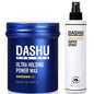 DASHU For Men Ultra Holding Power Wax 3.38 oz.+Hair Spray 8.4 oz./Long Lasting
