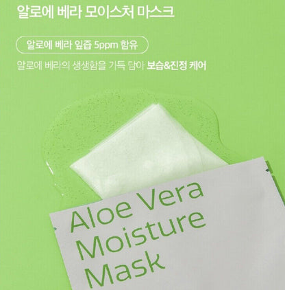 Charmzone Aloe Vera Moisture Mask 30 Sheets/Daily/Soothing/Korea