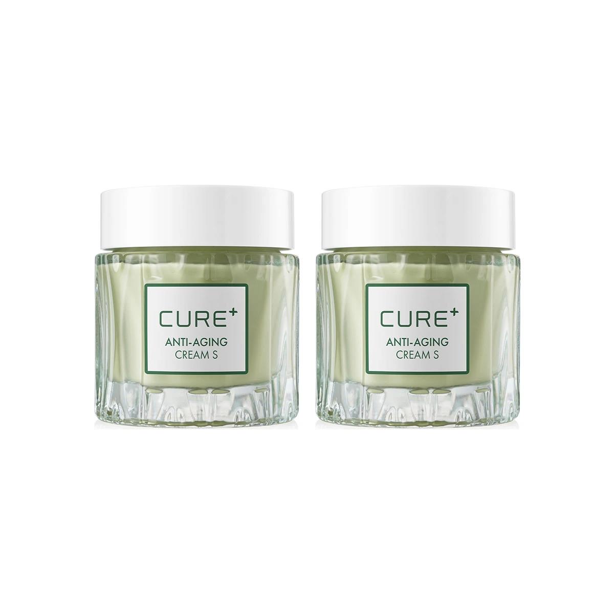Cure+Anti-Aging Cream S 50gx2ea/New/Kim Jungmoon Aloe/Firming/Wrinkle/Korea