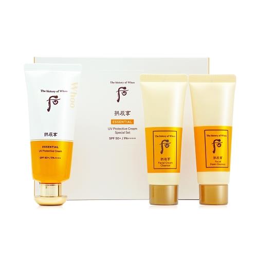 The history of Whoo Gongjinhyang Essential UV  Protective Sun Cream Gift Set 2oz