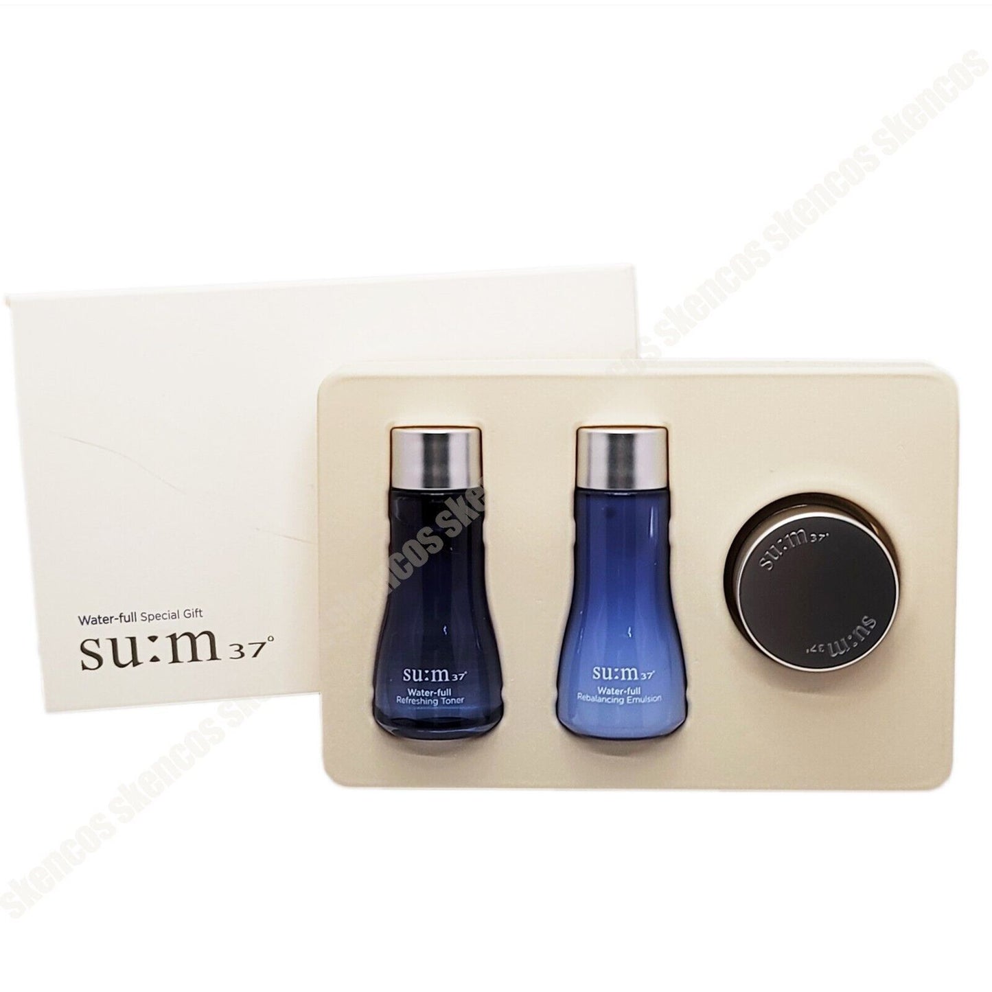 Sum 37 Water-full Marine Relief Gel Cream 50ml+3 Travel Kits/Cooling/su:m37