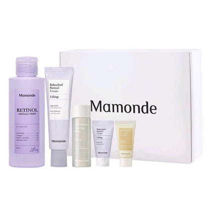 Mamonde Retinol Cream 60ml+Ampoule Toner 150ml/Samples/Wrinkle/Lifting