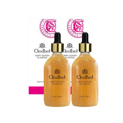 Cledbel Luxury Collagen 82 Ampoule 100ml x 2ea/Gold/Korean Celebrity