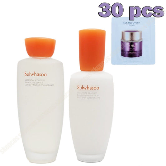 Sulwhasoo Essential Balancing Emulsion &Balancing Water/No Case+Cream Sample