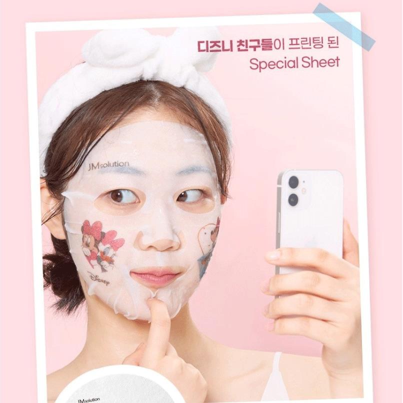 JM Solution Selfie Nourishing Pomegranate Mask 30ml x10 Sheets/Disney Character